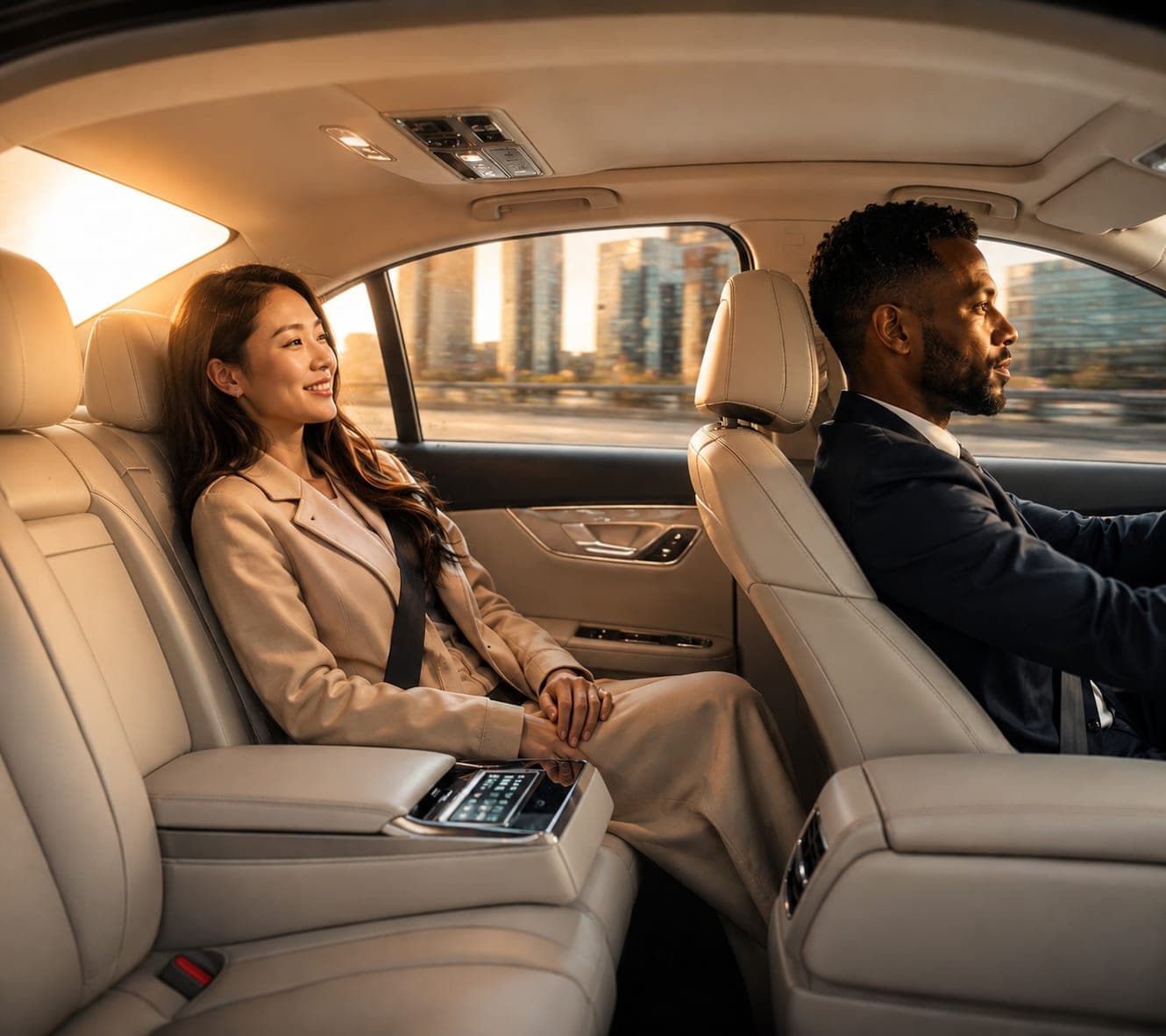 GoNex safety features in the app